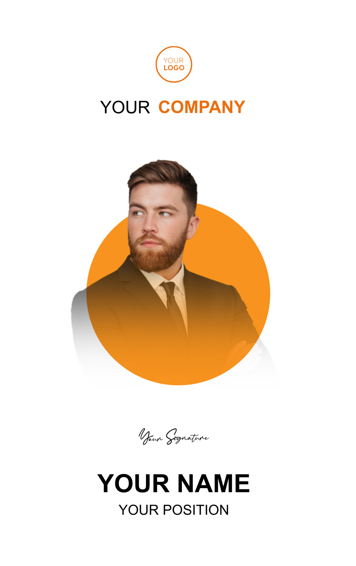 Free Environmental Health & Safety Officer ID Card Template to Edit Online