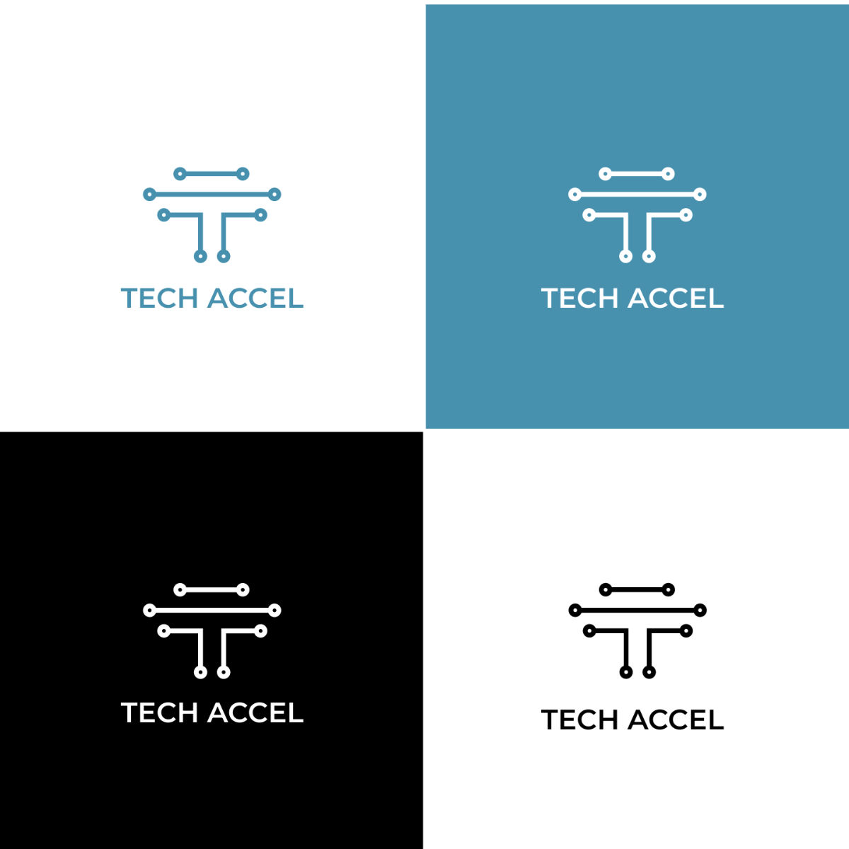 Free Tech Startup Logo Template to Edit Online