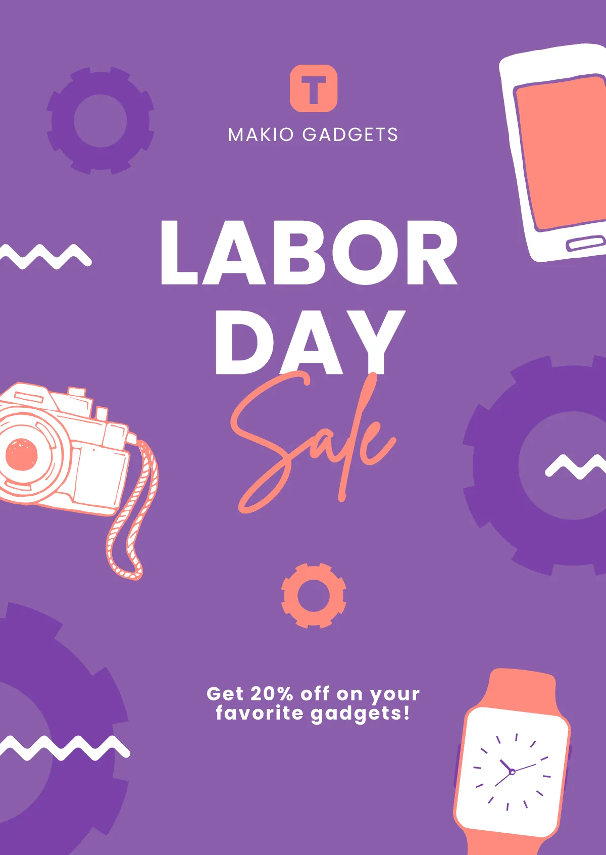 Free Labor Day Sale Template to Edit Online